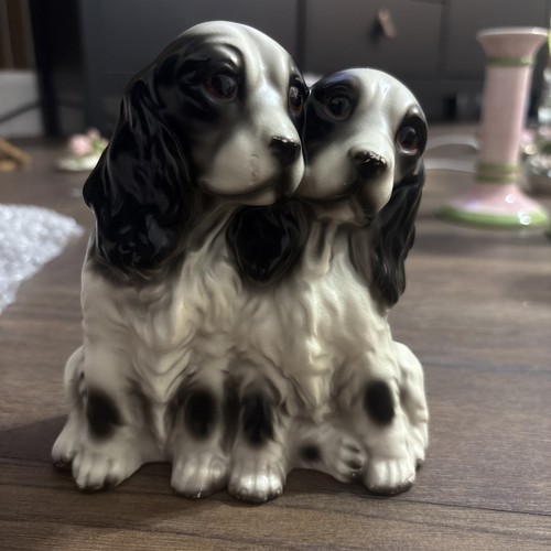 Vintage cocker spaniel ceramic - cocker,