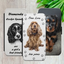 COCKER SPANIEL DOG PAWS FLIP