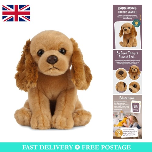 Soft 16cm cocker spaniel dog - spaniel,