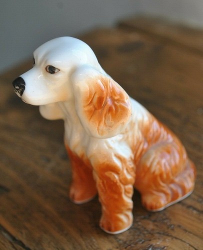 Vintage cocker spaniel puppy - vintage,