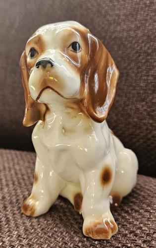 Vintage bone china brown - bone,