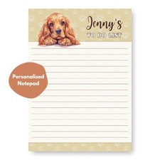 Personalised Cocker Spaniel